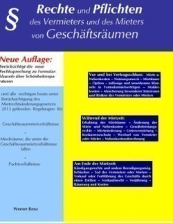 Rechte und Pflichten des Vermieters und des Mieters von Geschäftsräumen