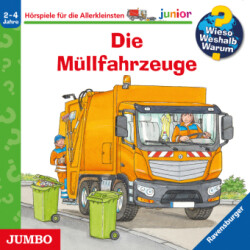 Wieso? Weshalb? Warum? junior. Die Müllfahrzeuge, Audio-CD