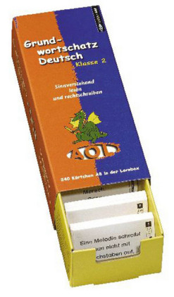 Grundwortschatz Deutsch, Klasse 2, m. Lernbox