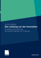 Die Leistung vor der Innovation