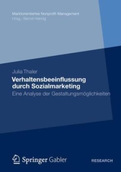 Verhaltensbeeinflussung durch Sozialmarketing