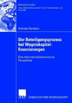 Der Beteiligungsprozess bei Wagniskapitalfinanzierungen