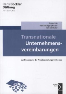 Transnationale Unternehmensvereinbarungen