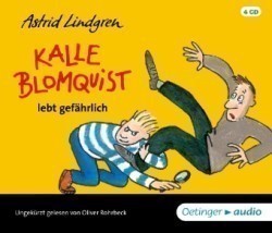 Kalle Blomquist 2. Kalle Blomquist lebt gefährlich, 4 Audio-CD