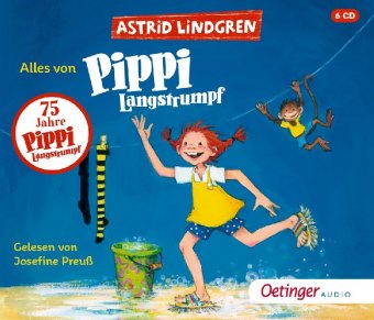 Alles von Pippi Langstrumpf, 6 Audio-CD