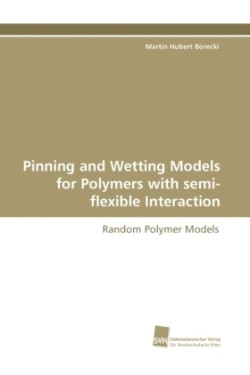 Pinning and Wetting Models for Polymers with semi-flexible Interaction