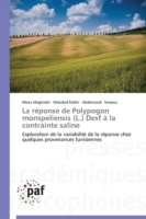 La réponse de Polypogon monspeliensis (L.) Desf à la contrainte saline