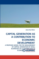 Capital Generation as a Contribution to Economic Development