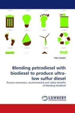 Blending petrodiesel with biodiesel to produce ultra-low sulfur diesel