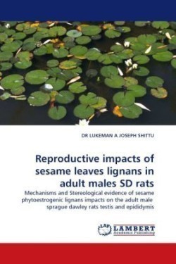 Reproductive Impacts of Sesame Leaves Lignans in Adult Males SD Rats