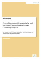 Controllingsystem für strategische und operative Planung internationaler Consulting-Projekte