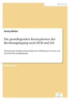 grundlegenden Konzeptionen der Rechnungslegung nach HGB und IAS