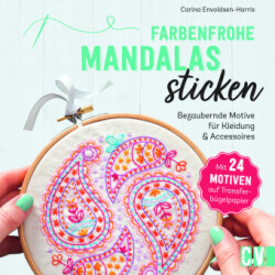 Farbenfrohe Mandalas sticken