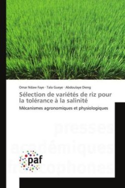 Sélection de variétés de riz pour la tolérance à la salinité