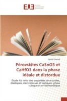 Pérovskites Casno3 Et Cahfo3 Dans La Phase Idéale Et Distordue