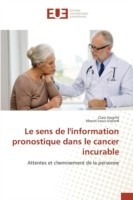 Le Sens de l'Information Pronostique Dans Le Cancer Incurable