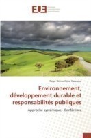 Environnement, Développement Durable Et Responsabilités Publiques