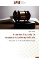 Etat Des Lieux de la Repr�sentativit� Syndicale