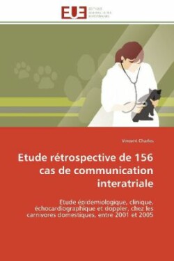 Etude R�trospective de 156 Cas de Communication Interatriale