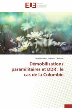 D�mobilisations Paramilitaires Et Ddr