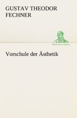 Vorschule Der Asthetik