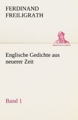 Englische Gedichte Aus Neuerer Zeit 1