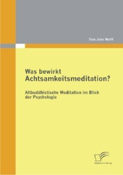 Was bewirkt Achtsamkeitsmeditation? Altbuddhistische Meditation im Blick der Psychologie
