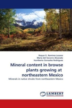 Mineral content in browse plants growing at northeastern Mexico