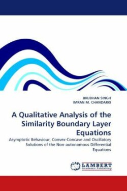 Qualitative Analysis of the Similarity Boundary Layer Equations