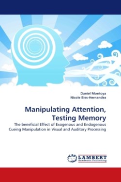 Manipulating Attention, Testing Memory