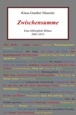 Zwischensumme