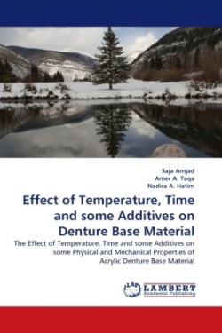 Effect of Temperature, Time and some Additives on Denture Base Material