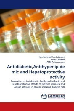 Antidiabetic, Antihyperlipidemic and Hepatoprotective activity