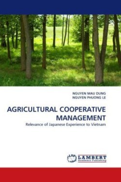 Agricultural Cooperative Management