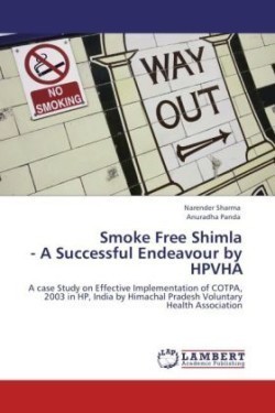 Smoke Free Shimla - A Successful Endeavour by HPVHA