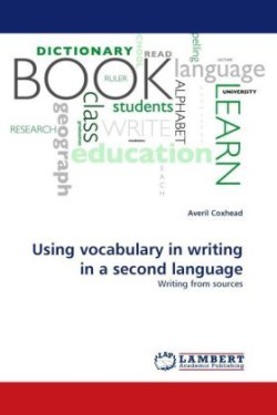 Using vocabulary in writing in a second language