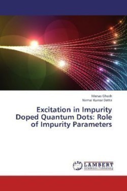 Excitation in Impurity Doped Quantum Dots