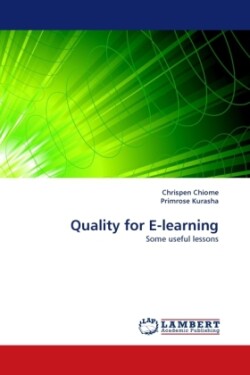 Quality for E-Learning