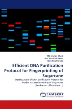 Efficient DNA Purification Protocol for Fingerprinting of Sugarcane