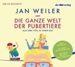 Die ganze Welt der Pubertiere. Drei Titel in einer Box,5 Audio-CDs