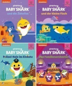 Baby Shark 1-4, 4 Hefte