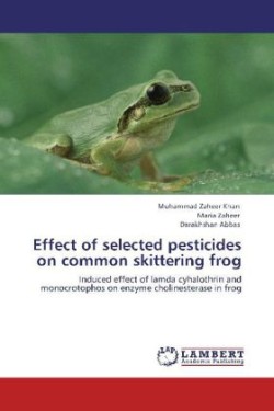 Effect of selected pesticides on common skittering frog