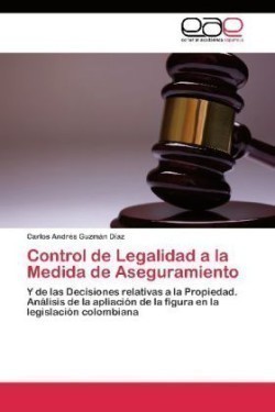 Control de Legalidad a la Medida de Aseguramiento