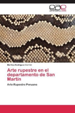 Arte rupestre en el departamento de San Martín