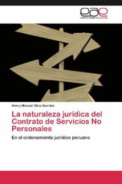 Naturaleza Juridica del Contrato de Servicios No Personales