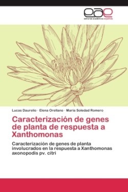 Caracterización de genes de planta de respuesta a Xanthomonas