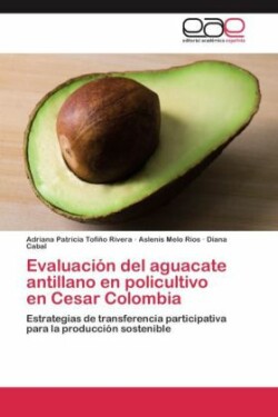 Evaluación del aguacate antillano en policultivo en Cesar Colombia