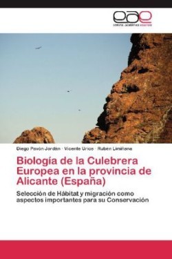 Biología de la Culebrera Europea en la provincia de Alicante (España)