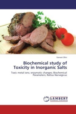 Biochemical study of Toxicity in Inorganic Salts