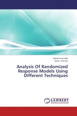 Analysis Of Randomized Response Models Using Different Techniques